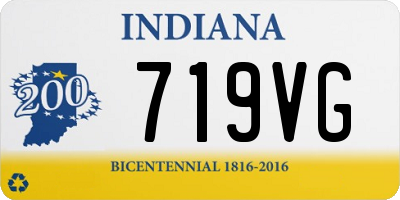 IN license plate 719VG