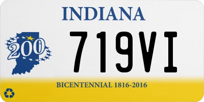 IN license plate 719VI