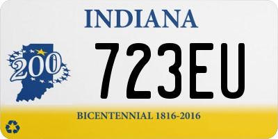 IN license plate 723EU