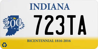 IN license plate 723TA