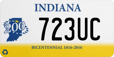 IN license plate 723UC