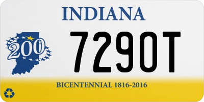 IN license plate 729OT