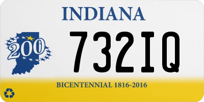 IN license plate 732IQ