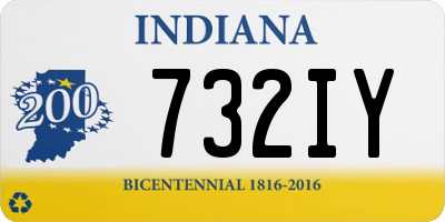 IN license plate 732IY