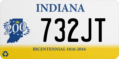IN license plate 732JT