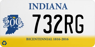 IN license plate 732RG