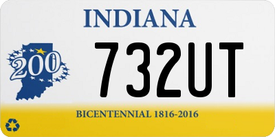 IN license plate 732UT