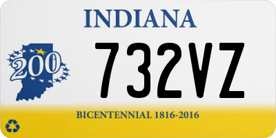 IN license plate 732VZ