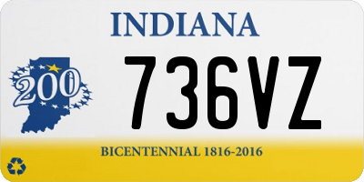 IN license plate 736VZ