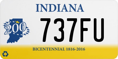 IN license plate 737FU