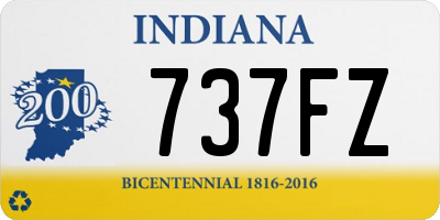 IN license plate 737FZ