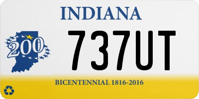 IN license plate 737UT