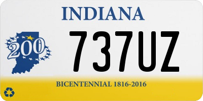 IN license plate 737UZ