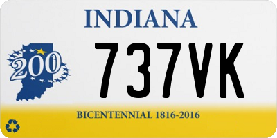 IN license plate 737VK