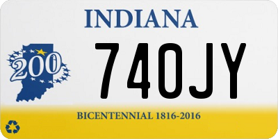 IN license plate 740JY