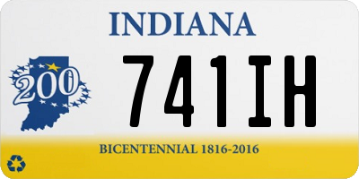 IN license plate 741IH