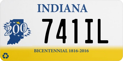 IN license plate 741IL