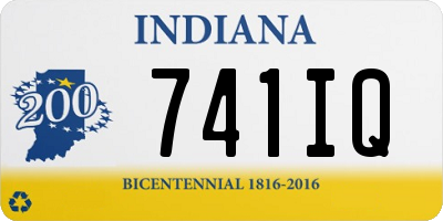 IN license plate 741IQ