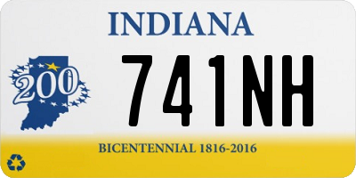 IN license plate 741NH