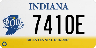 IN license plate 741OE