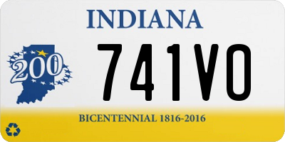 IN license plate 741VO