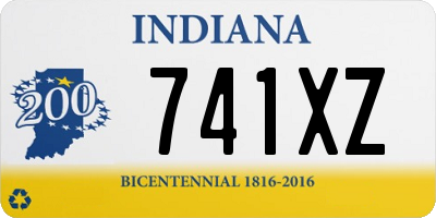 IN license plate 741XZ