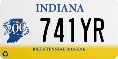 IN license plate 741YR