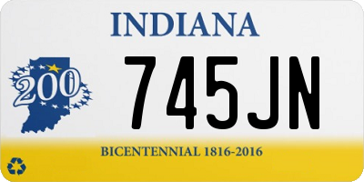 IN license plate 745JN