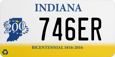 IN license plate 746ER