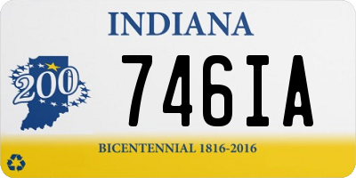 IN license plate 746IA
