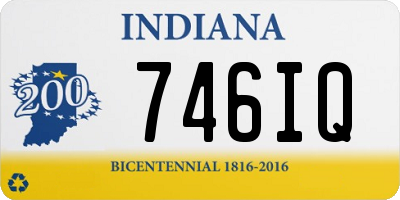 IN license plate 746IQ