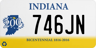 IN license plate 746JN