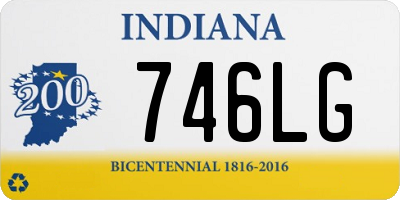 IN license plate 746LG