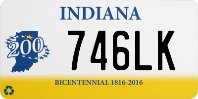 IN license plate 746LK