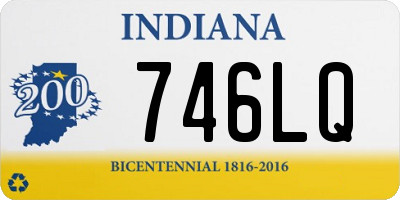 IN license plate 746LQ