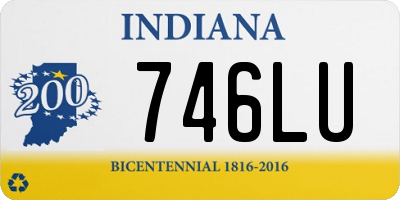 IN license plate 746LU