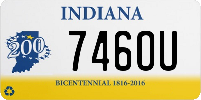 IN license plate 746OU