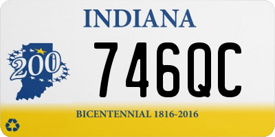 IN license plate 746QC