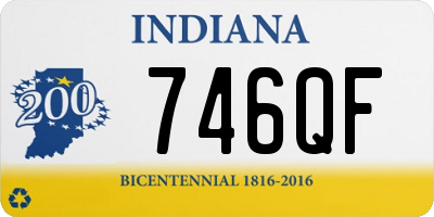 IN license plate 746QF