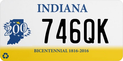IN license plate 746QK
