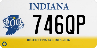 IN license plate 746QP