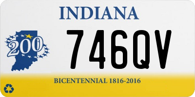 IN license plate 746QV