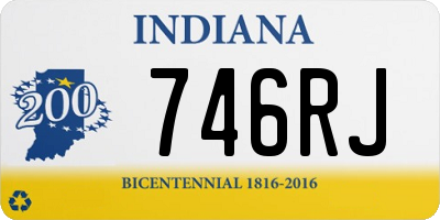 IN license plate 746RJ