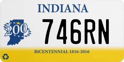 IN license plate 746RN