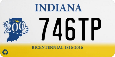 IN license plate 746TP