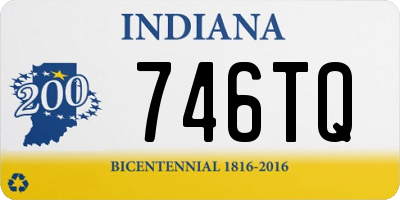 IN license plate 746TQ