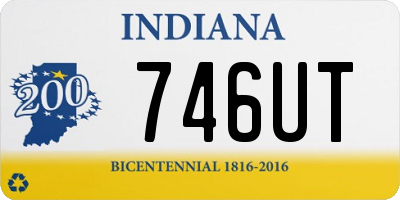 IN license plate 746UT