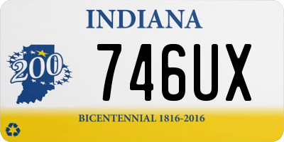 IN license plate 746UX