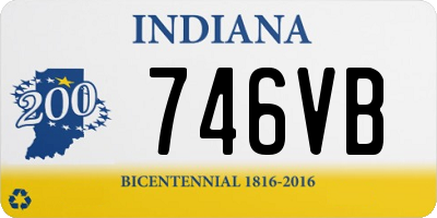 IN license plate 746VB