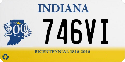 IN license plate 746VI